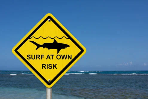 surf at own risk